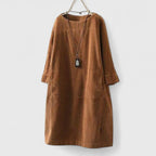Relaxed Long Sleeve Midi Dress™ – Zeitloser Komfort für den Alltag