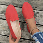 Women's Pointed Toe Flat Shoes with Slip On Design and Lightweight Comfort™ – Elegante Vielseitigkeit für jeden Tag