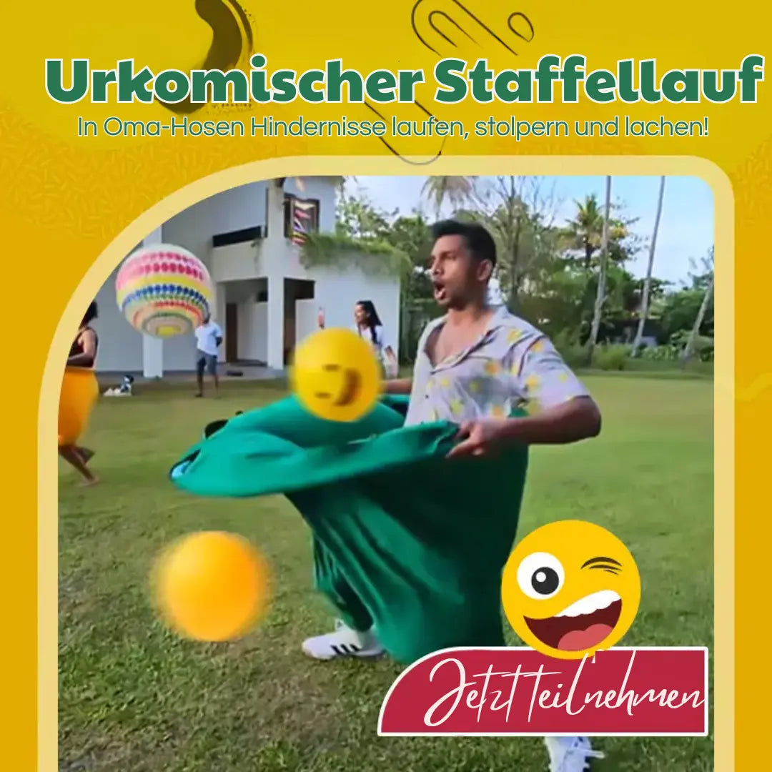 CatchPants™ – Riesige Hosen für Outdoor-Spielesets mit Hüpfbällen [50 % Rabatt]