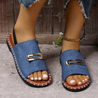 Women's Orthopedic Anti Slip Sandals with Cushioned Sole and Open Toe™ – Für sicheren Komfort bei jedem Schritt