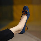 Damen Orthopädische Block Heel Pumps mit gepolsterter Einlegesohle und verstellbarem Riemen™ – Eleganter Komfort für den ganzen Tag