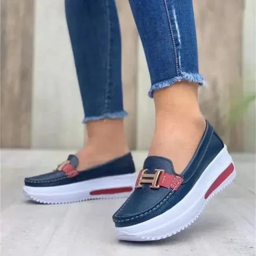 Damen Orthopädische Slip-On Loafer mit gepolsterter Sohle und atmungsaktivem Design™ – Eleganter Komfort für den ganzen Tag