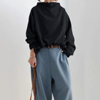 Rachel | Women High-Neck Long Sleeve Top™ – Elegante Vielseitigkeit für jeden Anlass