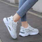 Women's Chunky Sneakers with Multicolor Design and Cushioned Sole™ – Trendiger Streetstyle mit ganztägigem Komfort
