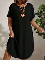 Marina | Women's Relaxed Shift Dress™ – Mühelose Eleganz für jeden Tag