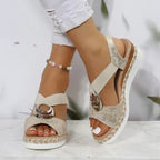 Women's Comfortable Platform Slide Sandals™ – Mühelose Eleganz für sonnige Tage