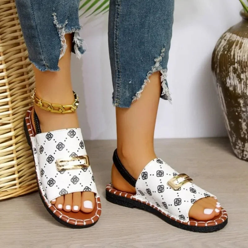 Women's Orthopedic Anti Slip Sandals with Cushioned Sole and Open Toe™ – Für sicheren Komfort bei jedem Schritt