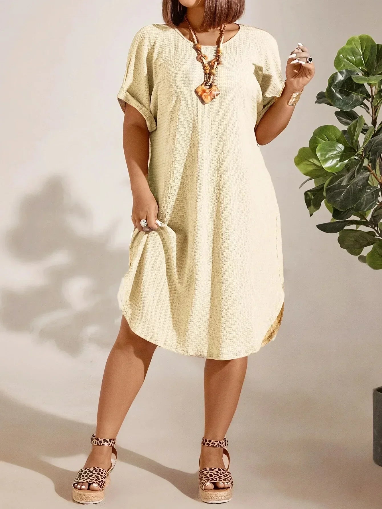 Marina | Women's Relaxed Shift Dress™ – Mühelose Eleganz für jeden Tag