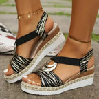 Women's Orthopedic Comfort Sandals with Adjustable Straps and Cushioned Sole™ – Ganztägiger Komfort für Ihre Füße