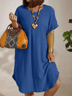 Marina | Women's Relaxed Shift Dress™ – Mühelose Eleganz für jeden Tag