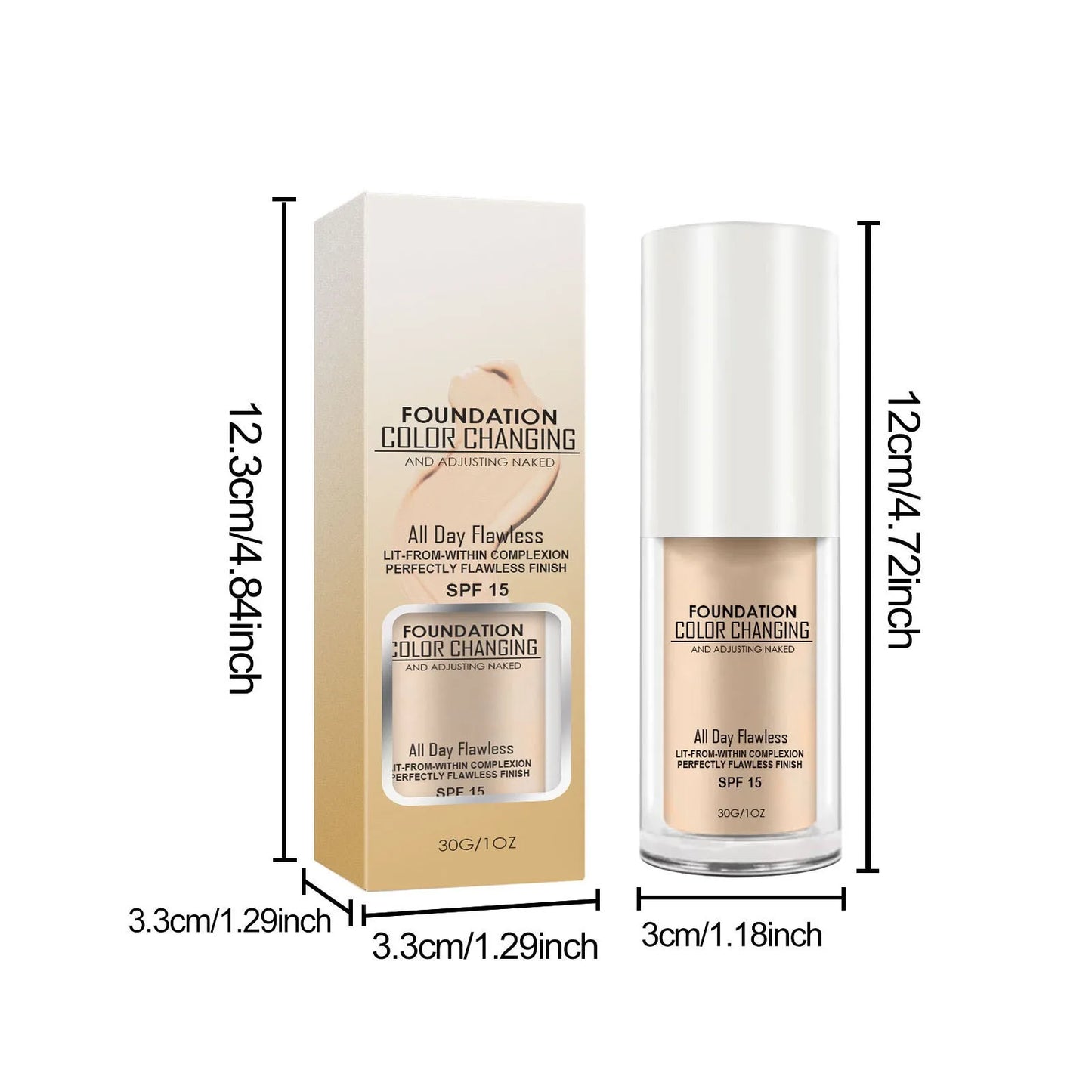 1 + 1 Gratis | YouthRevive™ Perfekte Foundation für ein strahlendes und natürliches Aussehen!