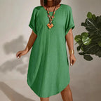Marina | Women's Relaxed Shift Dress™ – Mühelose Eleganz für jeden Tag