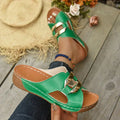 Orthopädische Plateau-Sandalen für Damen mit verstellbaren Riemen und gepolsterter Sohle™ – Stilvoller Komfort für den ganzen Tag