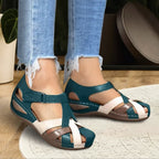 Women's Orthopedic T-Strap Walking Sandals™ – Ganztägiger Komfort mit orthopädischer Unterstützung