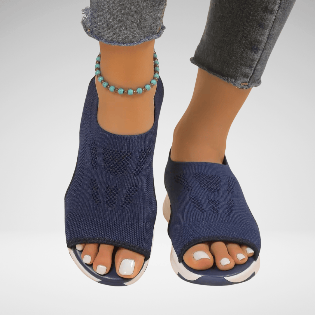 Women's Orthopedic Walking Sandals with Cushioned Sole™ – Atmungsaktiver Komfort für aktive Tage
