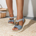 Women's Comfortable Platform Slide Sandals™ – Mühelose Eleganz für sonnige Tage
