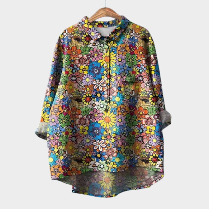 Botanical Relaxed Buttoned Shirt™ – Mühelose Eleganz für entspannte Alltagsmomente