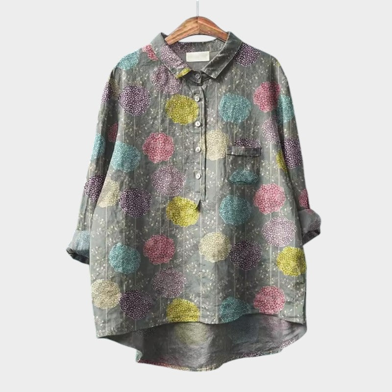 Botanical Relaxed Buttoned Shirt™ – Mühelose Eleganz für entspannte Alltagsmomente
