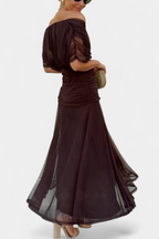 Women's Elegant Floral Pleated Dress Slim Fit Evening Midi Dress™ – Zeitlose Eleganz für besondere Momente
