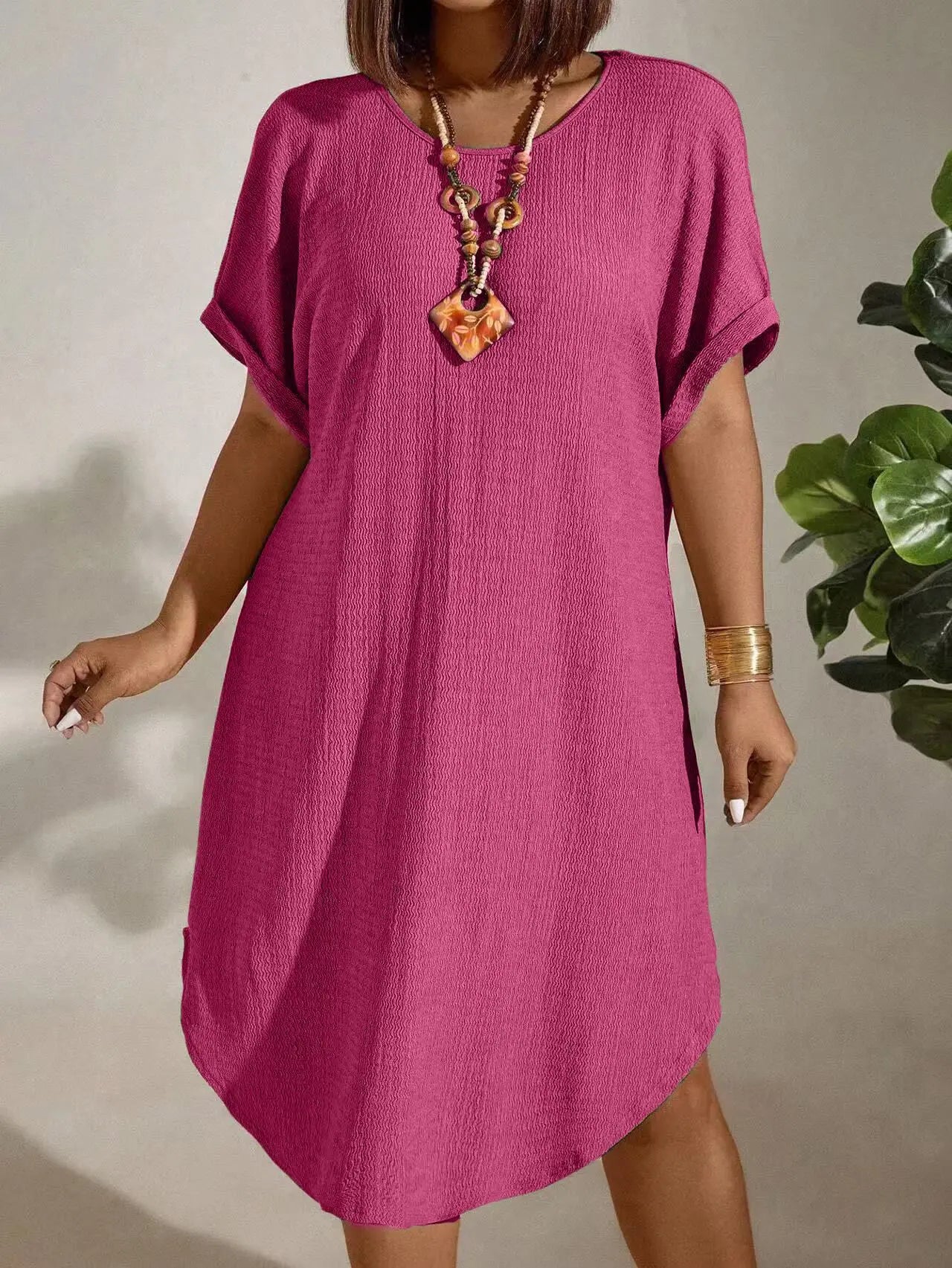 Marina | Women's Relaxed Shift Dress™ – Mühelose Eleganz für jeden Tag