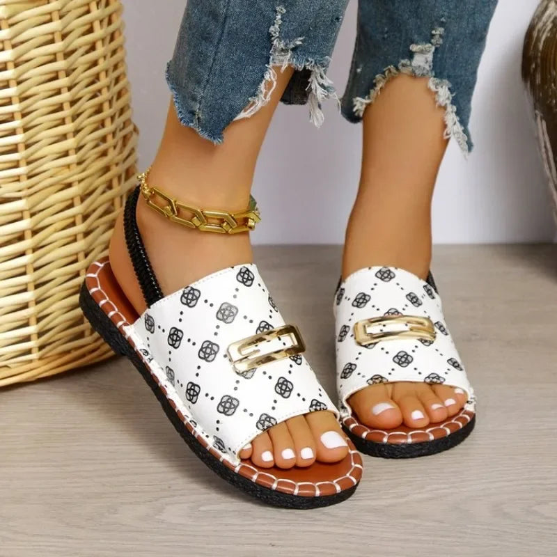 Women's Orthopedic Anti Slip Sandals with Cushioned Sole and Open Toe™ – Für sicheren Komfort bei jedem Schritt
