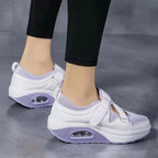 Women's Breathable Slip On Sneakers with Velcro Strap and Cushioned Sole™ – Leichter Komfort für den ganzen Tag