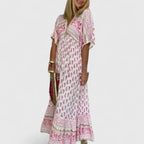 Women's Spring Boho Maxi Dress™ – Fließende Eleganz für entspannte Frühlingstage