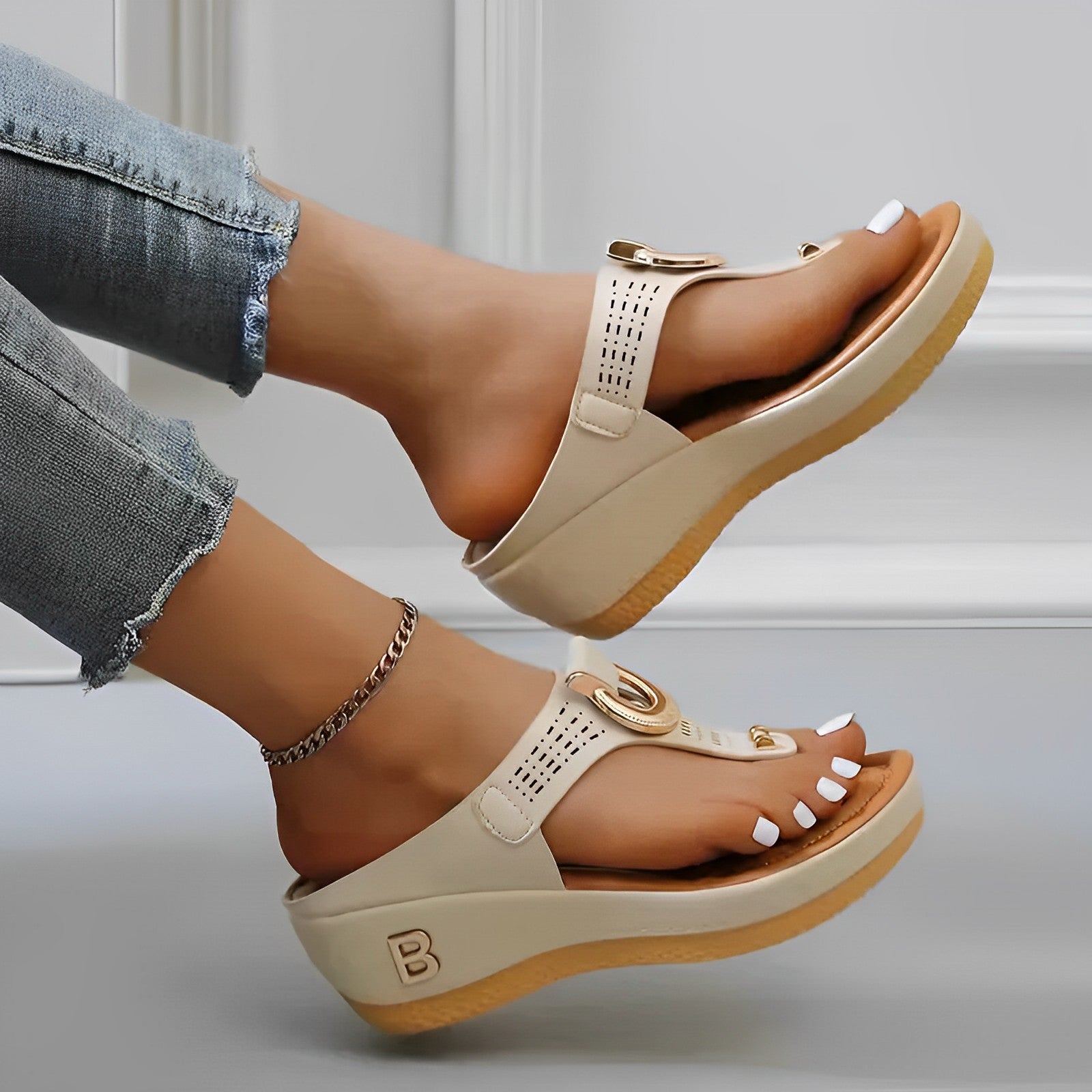 Comfort Sandals With Adjustable Straps And Support for Women™ – Für ganztägigen Komfort und eleganten Stil