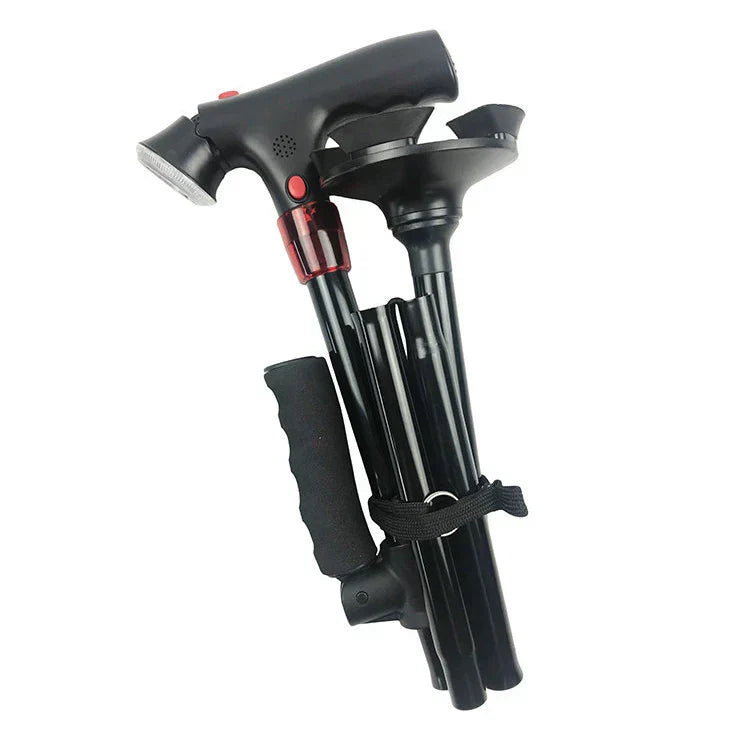 WalkRest™ – Höhenverstellbar, rutschfest, mit Alarmfunktion aus leichtem Aluminium [50 % Rabatt]