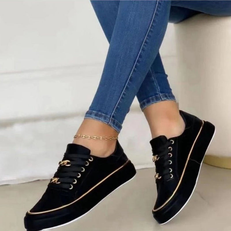 Women's Orthopedic Casual Sneakers with Cushioned Insole and Arch Support™ – Ganztägiger Komfort für Ihren aktiven Lifestyle