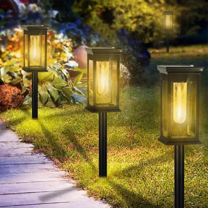 SolarGarden™ – Warmweißes Licht für Wege, Beete & stimmungsvolle Akzente im Garten [1 + 1 Gratis]