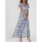 Light Floral Maxi Spring Dress™ – Mühelose Frühlingseleganz mit zartem Blütenmuster
