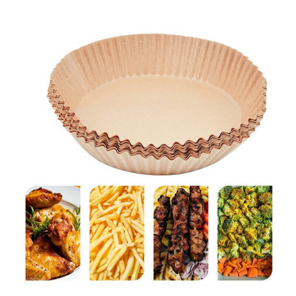 FryCup™ – Wegwerf-Papierliner für Heißluftfritteusen für sauberes und stressfreies Frittieren [50% Rabatt]