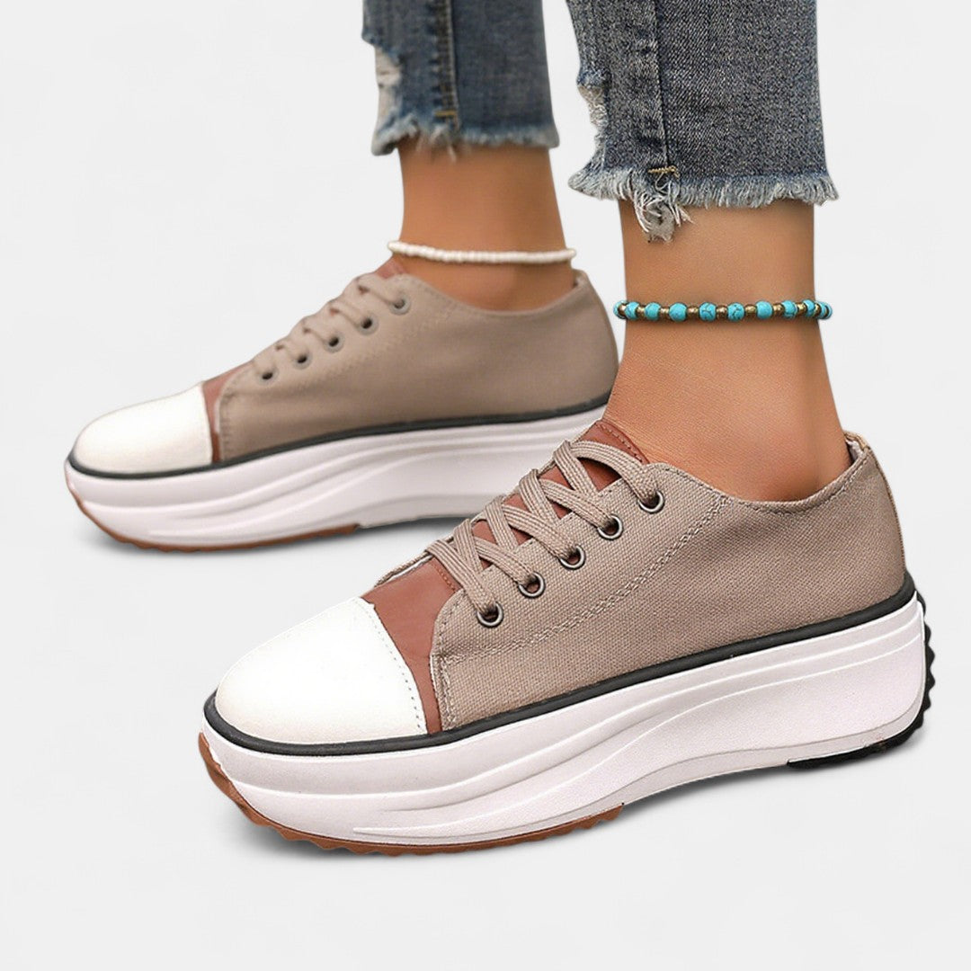Women's Platform Chunky Sneakers Lace Up™ – Stilvoller Komfort mit markanter Plattform-Sohle