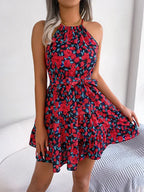 Flowy Floral Dress for Women™ – Mühelose Eleganz für warme Tage