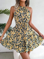 Flowy Floral Dress for Women™ – Mühelose Eleganz für warme Tage