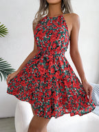 Flowy Floral Dress for Women™ – Mühelose Eleganz für warme Tage