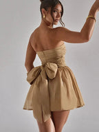 Pleated Strapless Mini Dress™ – Eleganter Stil für besondere Momente