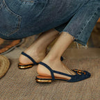Orthopedic Slingback Buckle Loafers™ – Eleganter Komfort für den ganzen Tag