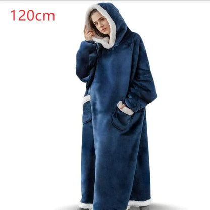 ComfyBlanket™ – Ultrawarmer Sherpa-Fleece-Hoodie für maximale Gemütlichkeit [50 % Rabatt]