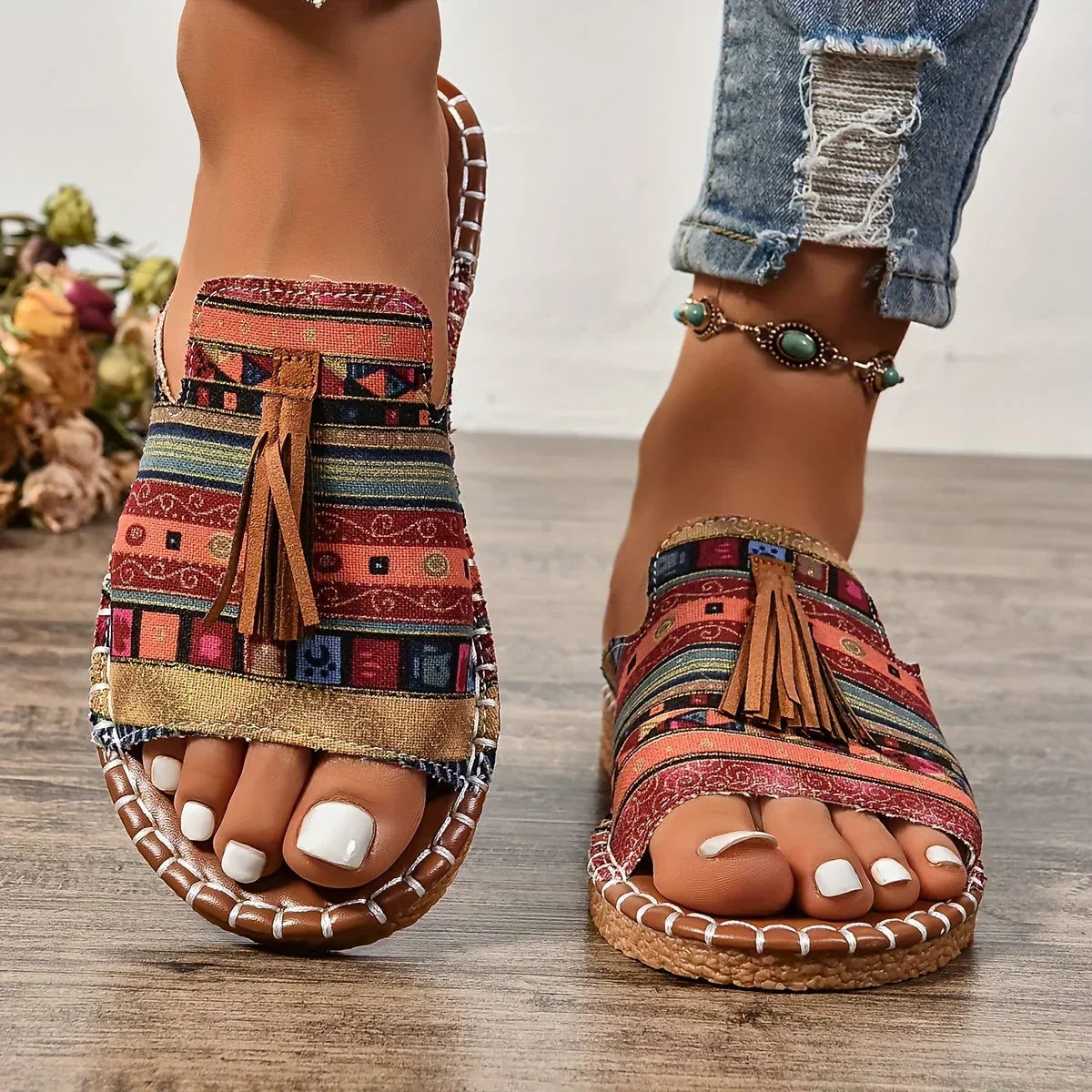 Women's Orthopedic Casual Sandals with Arch Support and Adjustable Straps™ – Ganztägiger Komfort für gesunde Füße