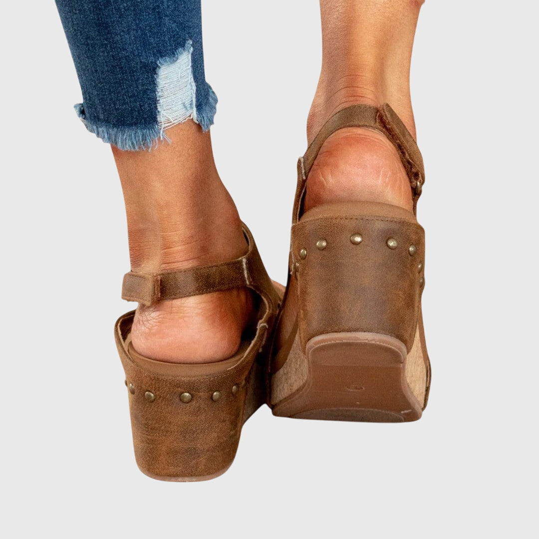 Women's Orthopedic Platform Slingback Sandals™ – Orthopädischer Komfort mit elegantem Design
