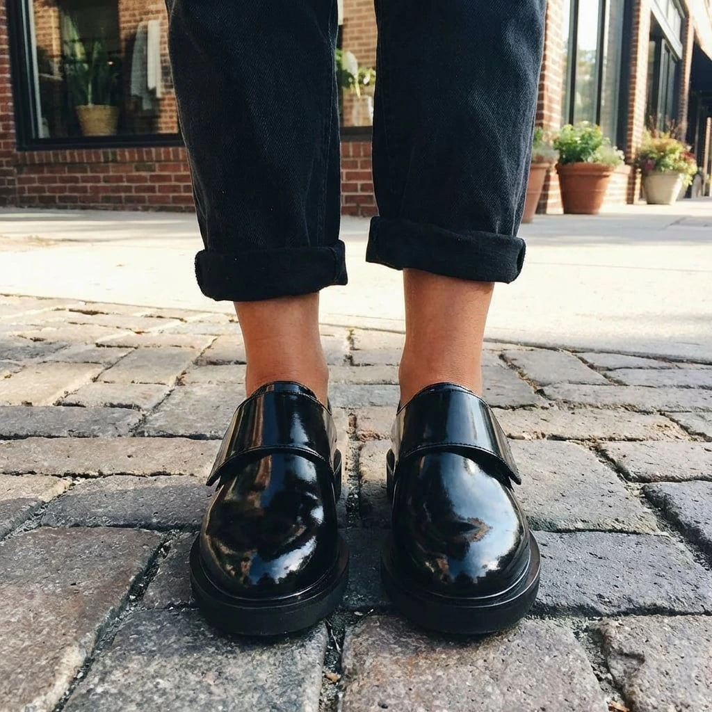 Women's Orthopedic Platform Penny Loafers™ – Elegante Unterstützung für den ganzen Tag