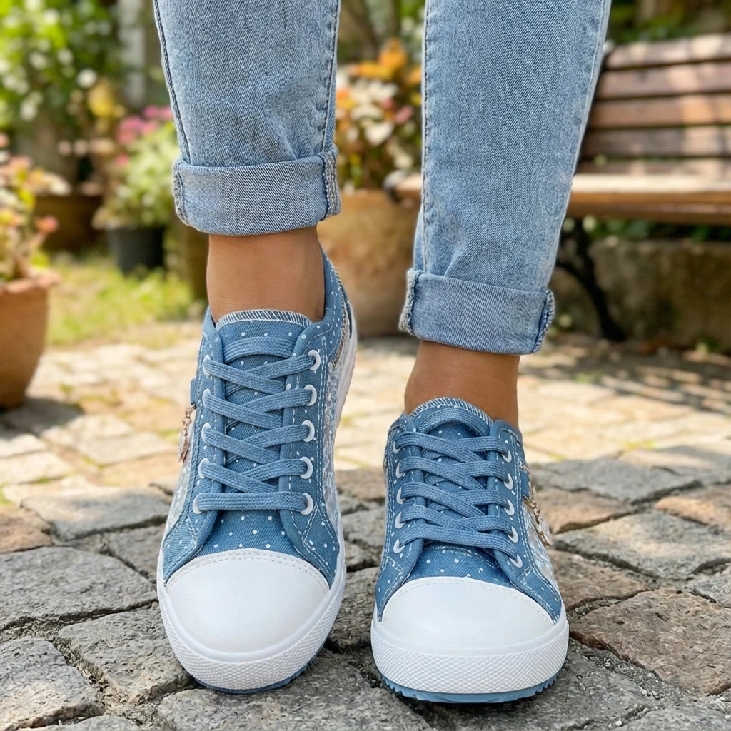 Orthopedische Damen Schnürsneakers™ – Komfortable Unterstützung für den ganzen Tag