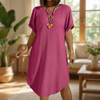 Marina | Women's Relaxed Shift Dress™ – Mühelose Eleganz für jeden Tag