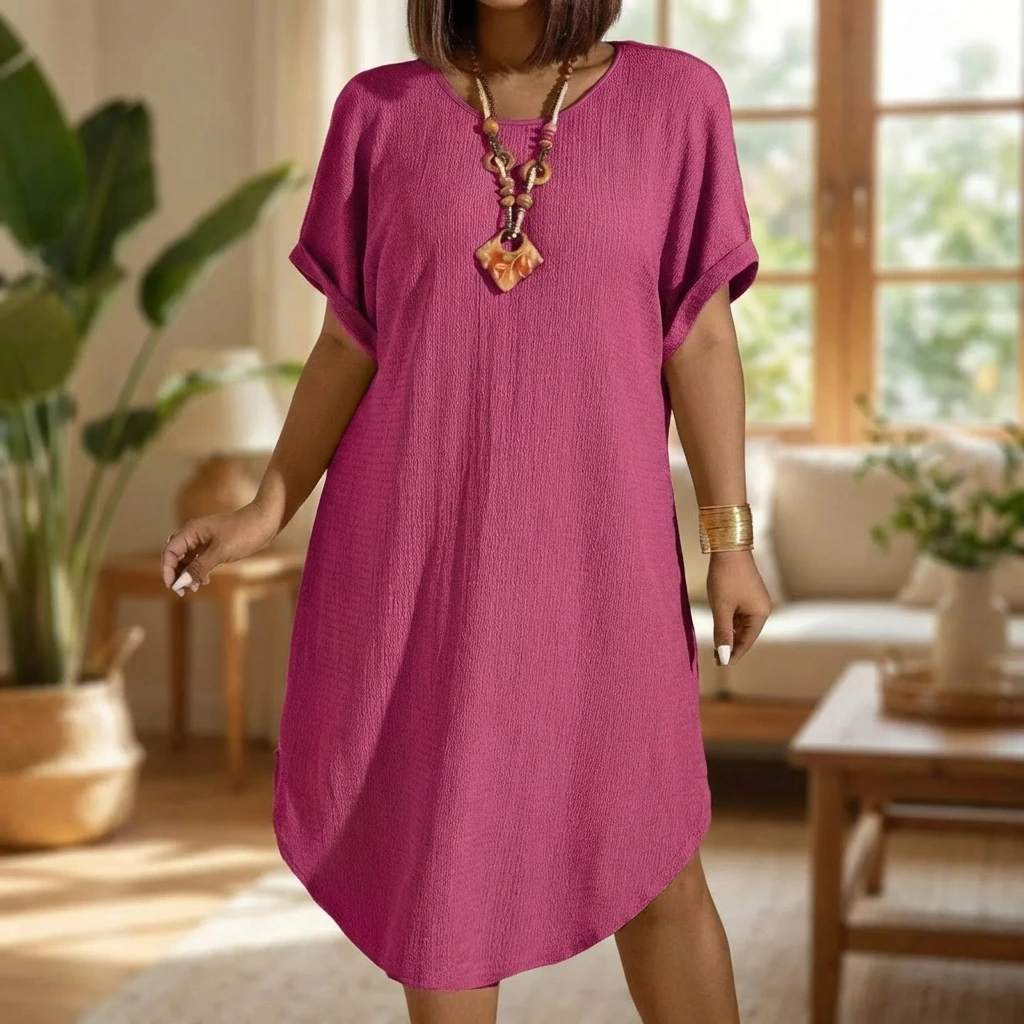 Marina | Women's Relaxed Shift Dress™ – Mühelose Eleganz für jeden Tag