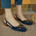 Orthopedic Slingback Buckle Loafers™ – Eleganter Komfort für den ganzen Tag