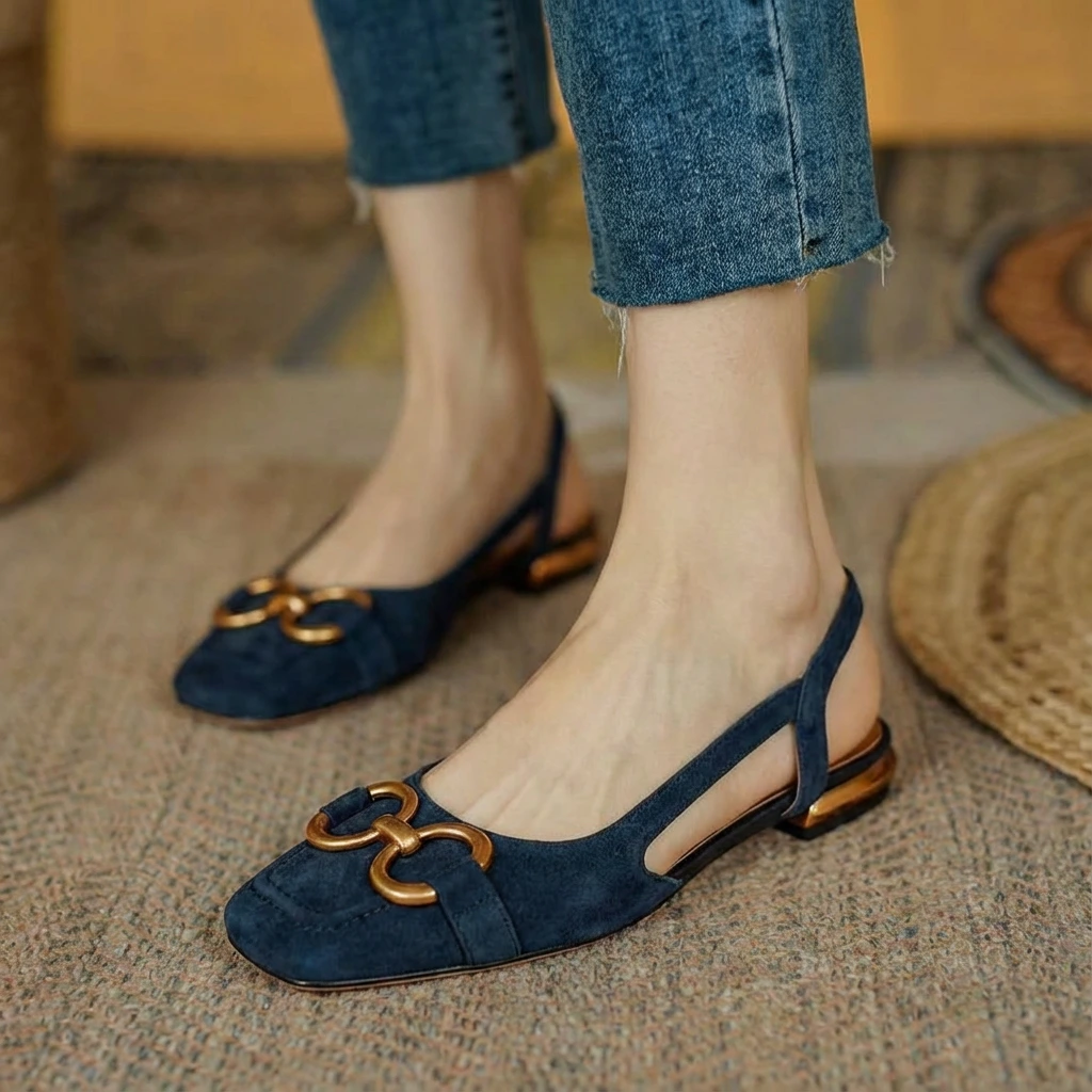 Orthopedic Slingback Buckle Loafers™ – Eleganter Komfort für den ganzen Tag