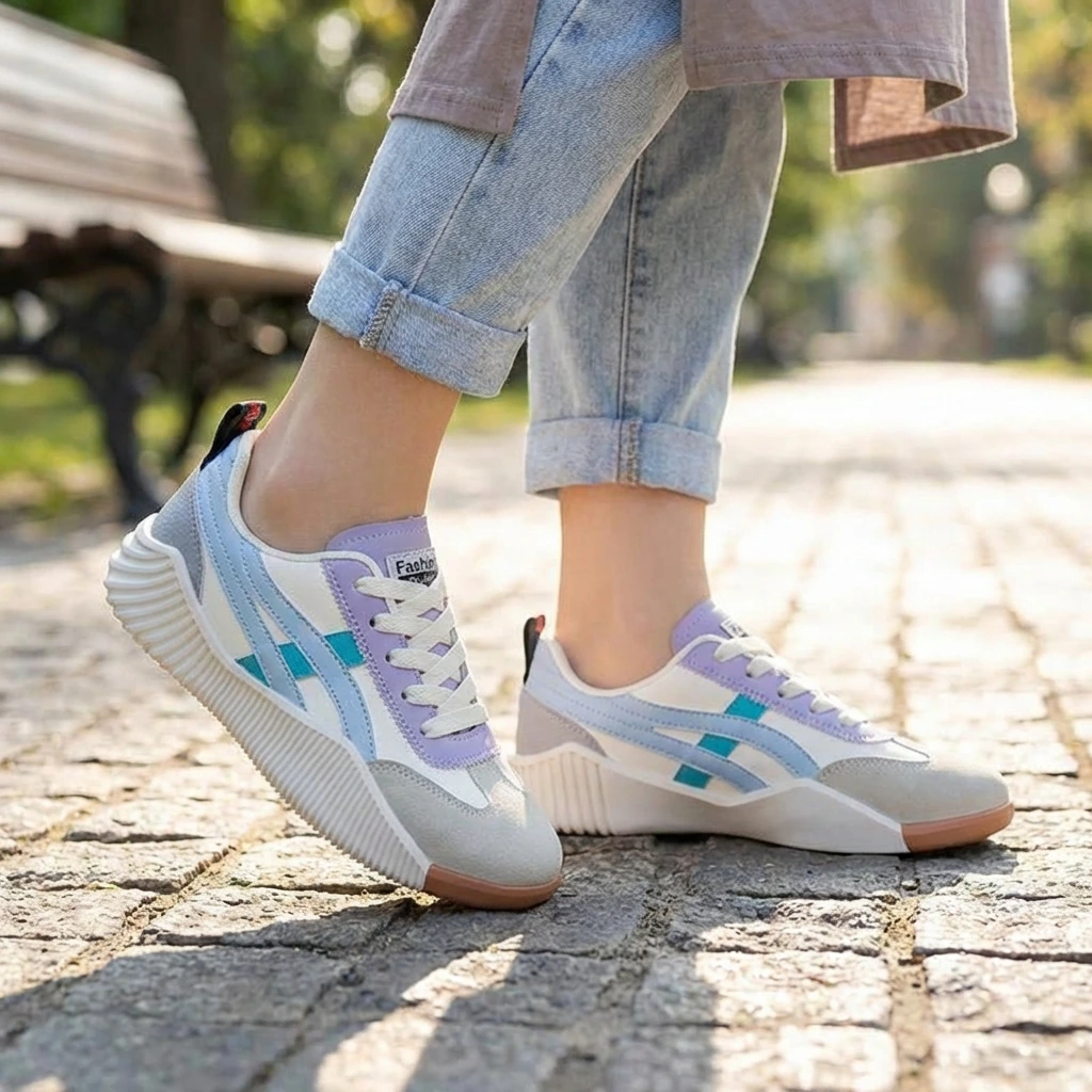 Women's Orthopedic Colorblock Running Sneakers™ – Unterstützung und Stil für den ganzen Tag