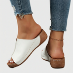 Women's Open Toe Wedge Sandals Slip On™ – Müheloser Komfort für jeden Tag